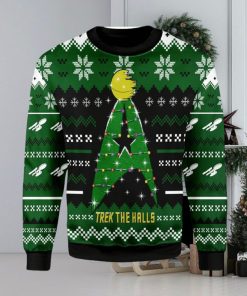 Trek The Halls T Shirt Hoodie Sweatpants Ugly Christmas Sweater