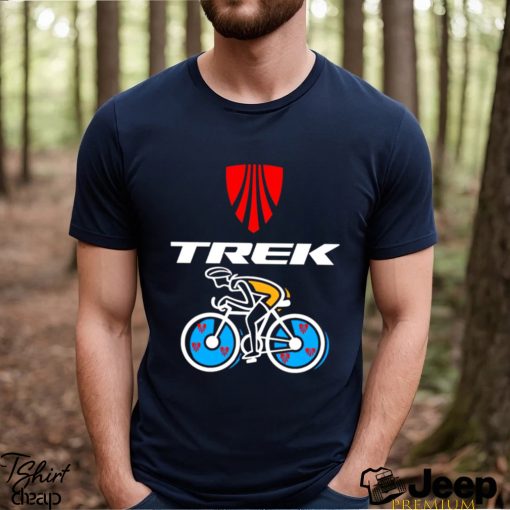 Trek racing bicycle logo shirt