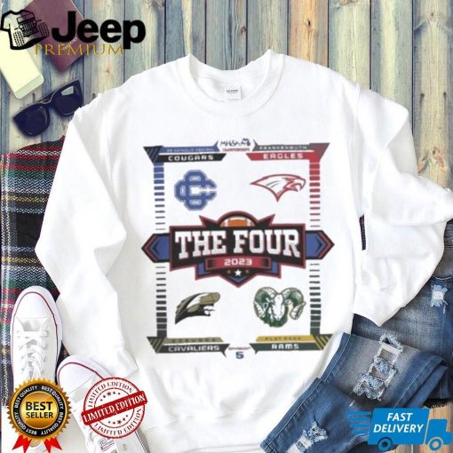 Trending 2023 Mhsaa Football Division 5 The Four Logo tee shirt