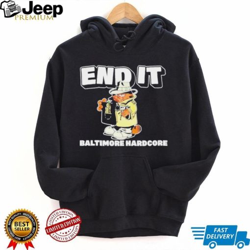 Trending Garfield end it baltimore hardcore shirt