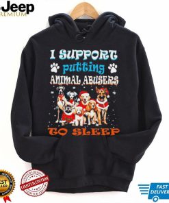 Trending I support putting animal abusers to sleep shirt