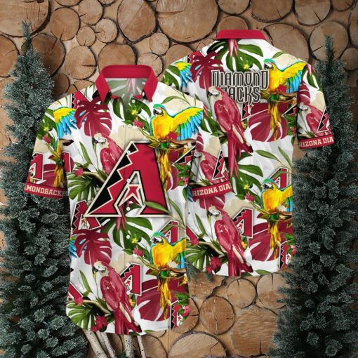 Trending MLB Arizona Diamondbacks Flower Summer Hawaiian Shirt