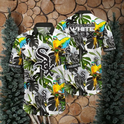Trending MLB Chicago White Sox Flower Summer Hawaiian Shirt