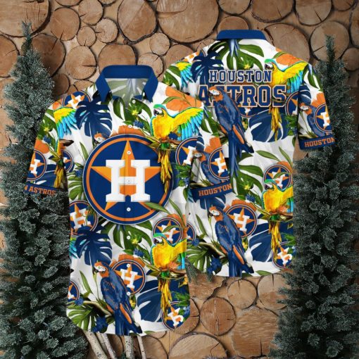 Trending MLB Houston Astros Flower Summer Hawaiian Shirt