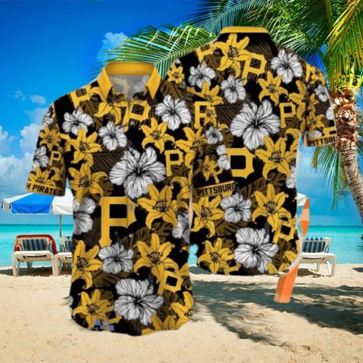 Trending Mlb Pittsburgh Pirates Tropical Hibiscus Hawaiian New Shirt For Sport Fans