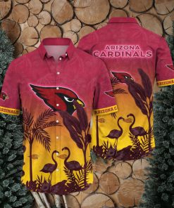 Trending NFL Arizona Cardinals Flower Hawaiian Shirt