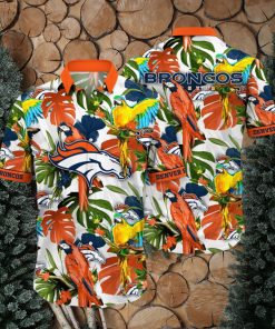 Trending NFL Denver Broncos Flower Summer Hawaiian Shirt