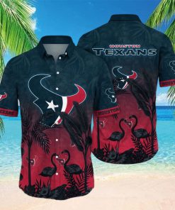 Trending NFL Houston Texans Flower Hawaiian Shirt