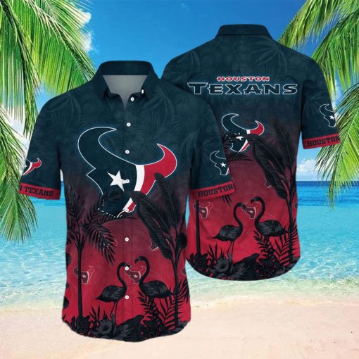 Trending NFL Houston Texans Flower Hawaiian Shirt