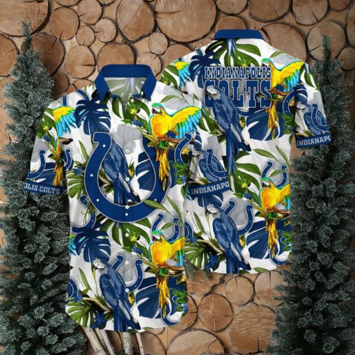 Trending NFL Indianapolis Colts Flower Summer Hawaiian Shirt