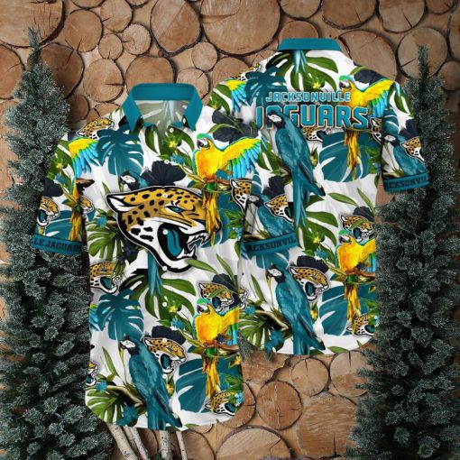 Trending NFL Jacksonville Jaguars Flower Hawaiian Shirt