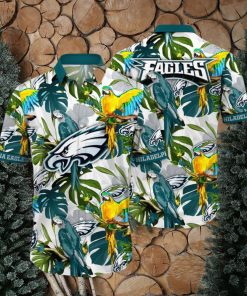 Trending NFL Philadelphia Eagles Flower Summer Hawaiian Shirt