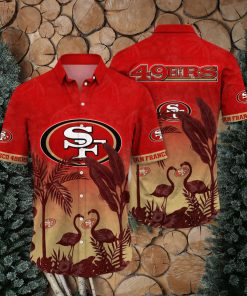 Trending NFL San Francisco 49ers Flower Summer Hawaiian Shirt