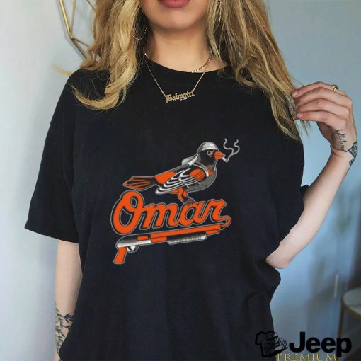 Trending Omar The Wire Baltimore Oriole shirt