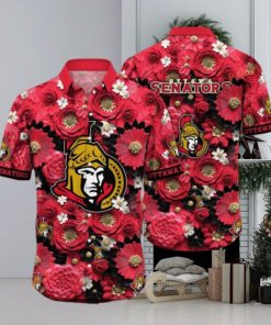 Trending This Summer Customizable NHL Ottawa Senators Hawaiian Shirt