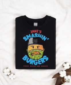 Trending miamI marlins jake burger #36 smashin’ burgers fries beers and shakes Shirt