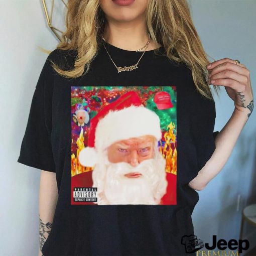 Trending trump Santa Mugshot Christmas shirt