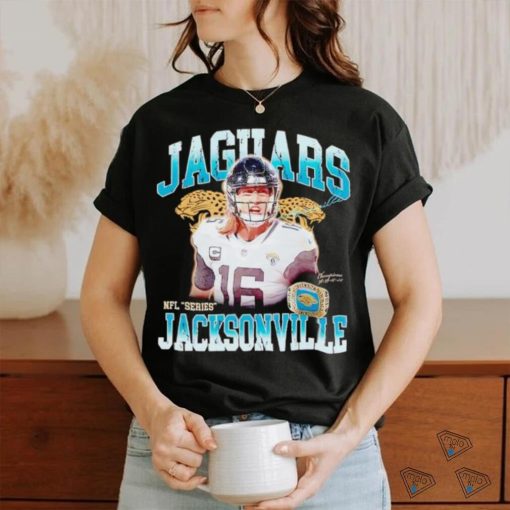 Trevor Lawrence Jaguars NFL Series Jacksonville signature shirt