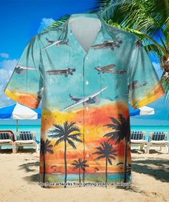 Tri Motor Hawaiian Shirt