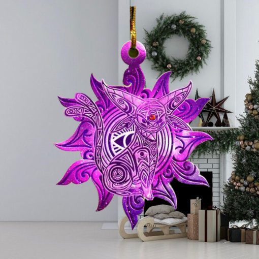 Tribal Espeon Christmas 2023 Holiday Gift For Fans Tree Decorations Ornament