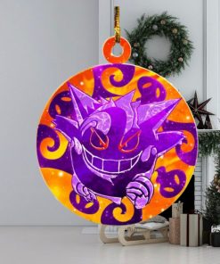 Tribal Gengar Pokemon 2023 Christmas Tree Decorations Ornament