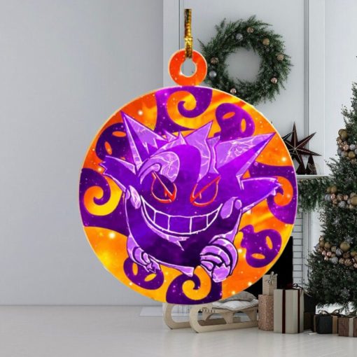 Tribal Gengar Pokemon 2023 Christmas Tree Decorations Ornament