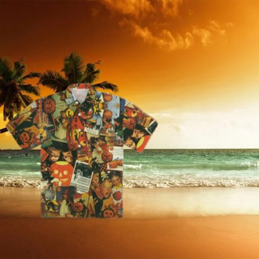 Trick Treat Halloween Hawaiian Shirt