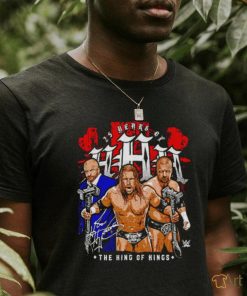 Triple H 25 years the king of kings signature shirt