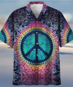 Trippy Peace Sign Colorful Amazing Design Unisex Hawaiian Shirt For Men And Women Dhc17063947