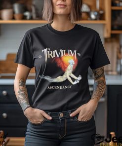 Trivium Ascendancy Long Sleeve T  Shirt, Trivium Band Merchandise T  Shirt, Trivium European Tour 2023 Schedule Merch