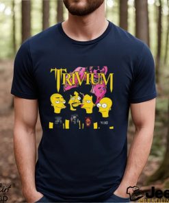 Trivium Band Simpsons Funny T Shirt, Trivium European Tour 2023 Tickets T Shirt, Trivium Band Members T Shirt