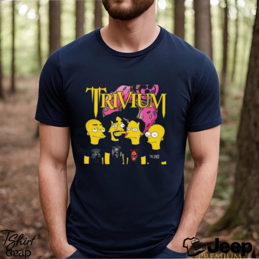 Trivium Band Simpsons Funny T  Shirt, Trivium European Tour 2023 Tickets T  Shirt, Trivium Band Members T  Shirt