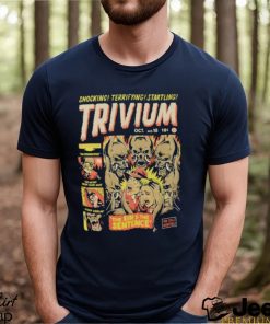 Trivium Concert Band Tour Tee Shirt, Trivium North America Tour 2023 Beartooth T Shirt, Trivium Band Tour Dates Merch