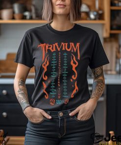 Trivium Dead Men And Dragons Tour 2023 T Shirt, Trivium Band Tour T Shirt, Trivium Albums Ranked Shirt