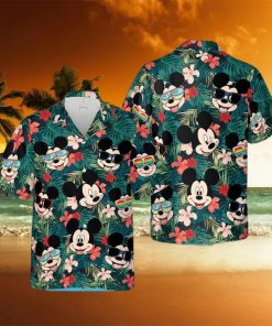 Tropical Aloha Mickey Mouse Hawaiian Shirt Gift For Beach Lovers