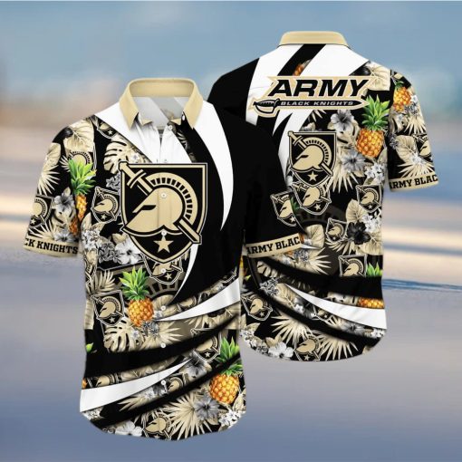 Tropical Aloha NCAA Army Black Knights Hawaiian Shirt Beach Lovers Gift