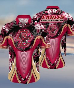 Tropical Aloha NCAA Boston College Eagles Hawaiian Shirt Gift For Beach Lovers