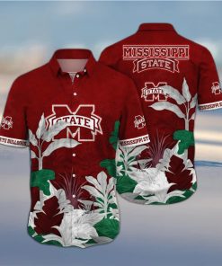 Tropical Aloha NCAA Mississippi State Bulldogs Hawaiian Shirt Gift For Beach Lovers