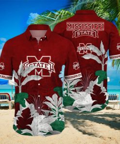 Tropical Aloha NCAA Mississippi State Bulldogs Hawaiian Shirt Gift For Beach Trip