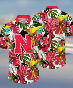 Tropical Aloha NCAA Nebraska Cornhuskers Hawaiian Shirt Summer Vacation Gift