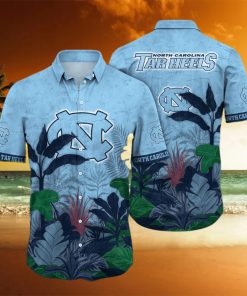 Tropical Aloha NCAA North Carolina Tar Heels Hawaiian Shirt Beach Gift For Dad