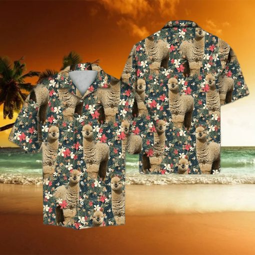 Tropical Alpaca Hawaiian Shirt