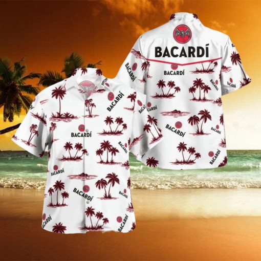 Tropical Bacardi Rum 3D Hawaiian Shirt And Short Combo For Men And Women