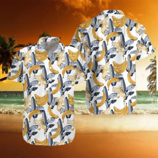 Tropical Banana Aloha Hawaiian Shirts Dh