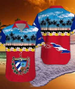 Tropical Beach Cuba Aloha Hawaiian Shirts Dh