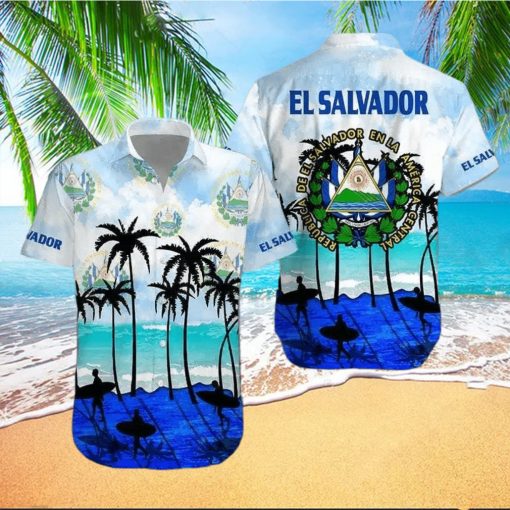 Tropical El Salvador America Beach Aloha Hawaiian Shirts