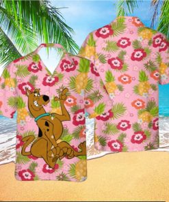 Tropical Flowers Pineapple hawaiian shirt