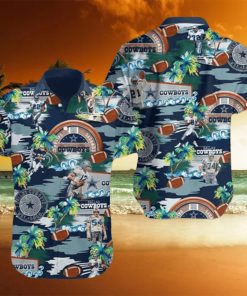 Tropical Island NFL Dallas Cowboys Hawaiian Shirt