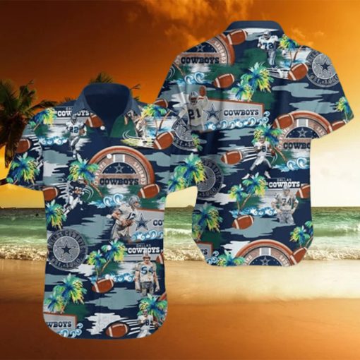 Tropical Island NFL Dallas Cowboys Hawaiian Shirt