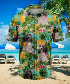 Tropical Pineapple Tibetan Terrier Tropical Hawaiian Shirt Gift For Men And Women